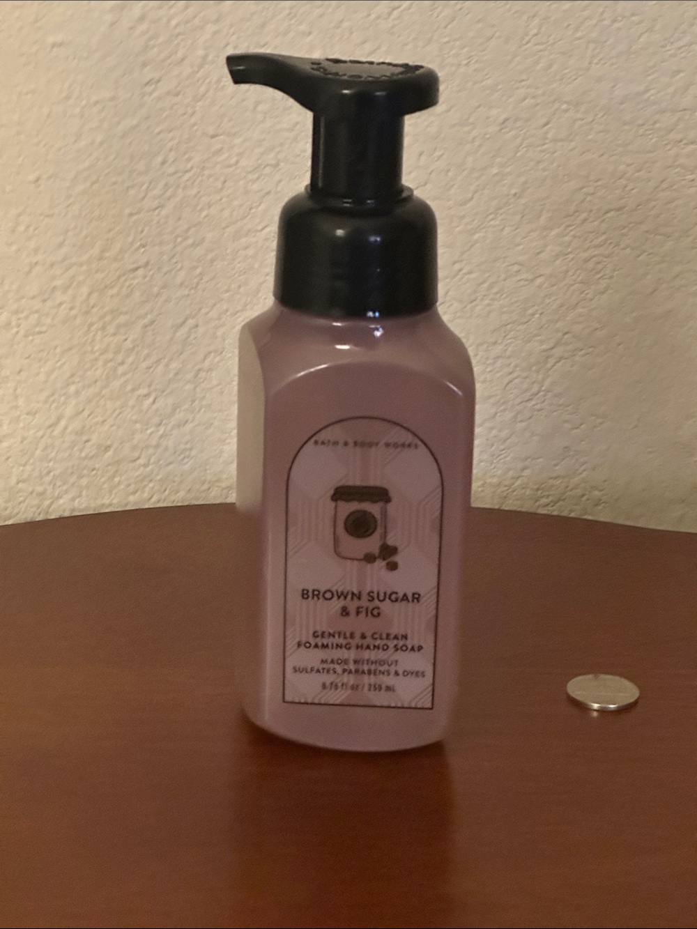 Bath & Body Works Mauve Foaming Hand Soap - Brown Sugar & Fig